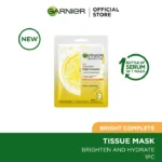 Garnier Skin Active Bright Complete Tissue Face Mask - For Brighter Skin
