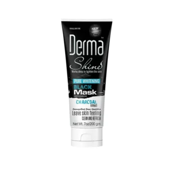 Derma Shine Charcoal Peel Off Black Mask