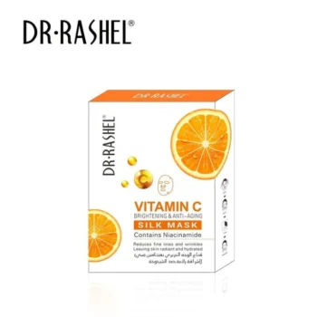 Dr. Rashel Vitamin C Brightening & Anti Aging Silk Mask - Pack Of 5Pcs