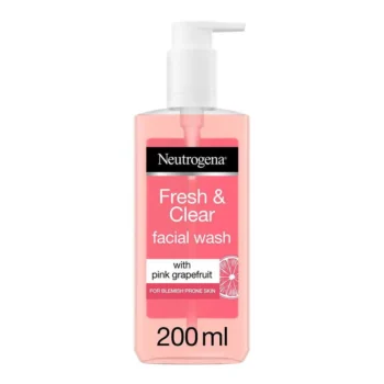 Neutrogena Facial Wash Fresh & Clear With Pink Grapefruit Pump 200M (Co)