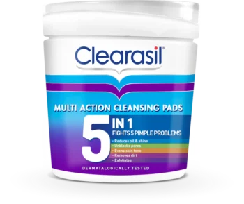 Clearasil Multi-Action 5In1 Cleansing Pads 65'S