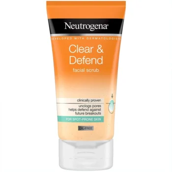 Neutrogena Clear Defend Facial Scrub 150 Ml