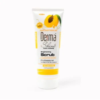 Derma Shine Gently Exfoliating Brightening Scrub Apricot 200Gm