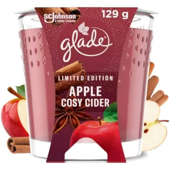 Glade Candle Apple Cosy Cider - Limited Edition 129G
