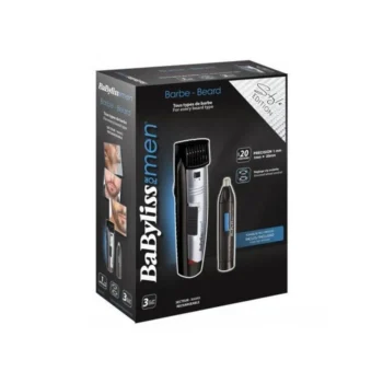 BABYLISS FOR MEN EVERY BEARD TYPE & NOSE EAR TRIMMER MODEL N
