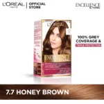 L'Oreal Paris Excellence Creme Hair Colour#7.7 Honey Brown