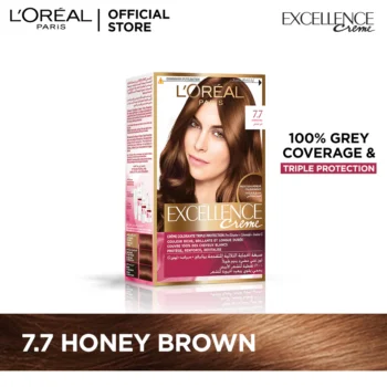 L'Oreal Paris Excellence Creme Hair Colour#7.7 Honey Brown