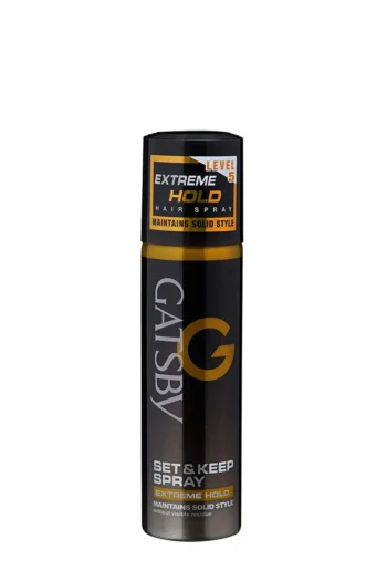 Gatsby Hair Spray Set & Keep Extreme Hold Level 5 66 Ml