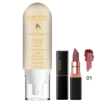 MUICIN - Makeup Setting Spray & Hydrating Lipstick Deal 01