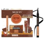 MUICIN - 4 in 1 Wicked Chocolate Makeup Kit & Black Bold Eyeliner